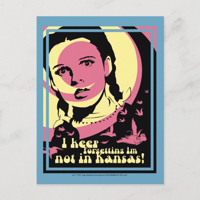 Oz™-guiden | Jag är inte i Kansas Vykort (Framsida)