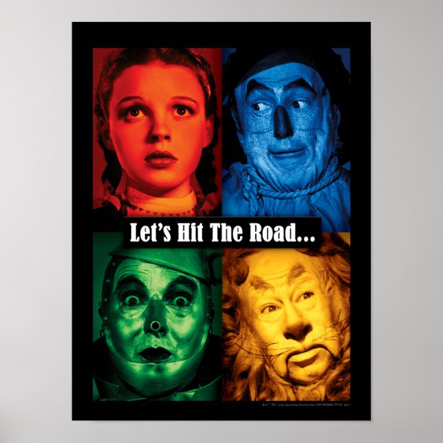 Oz™-guiden | Låt oss Slå vägen Poster (Framsidan)