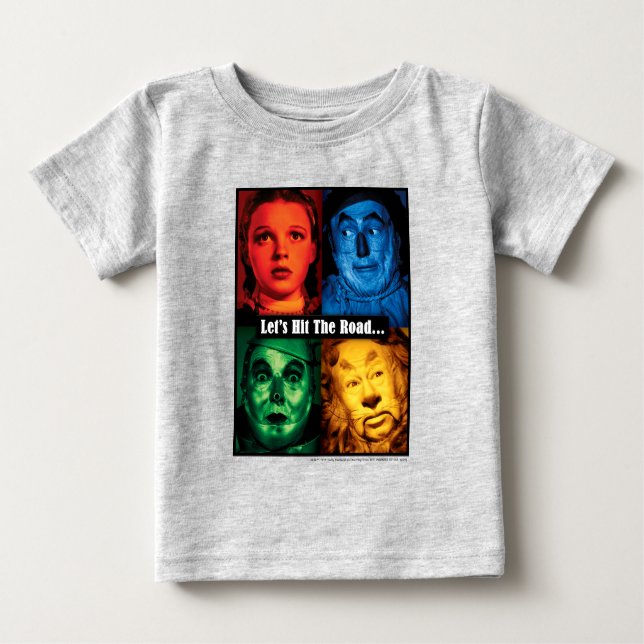 Oz™-guiden | Låt oss Slå vägen T Shirt (Framsida)