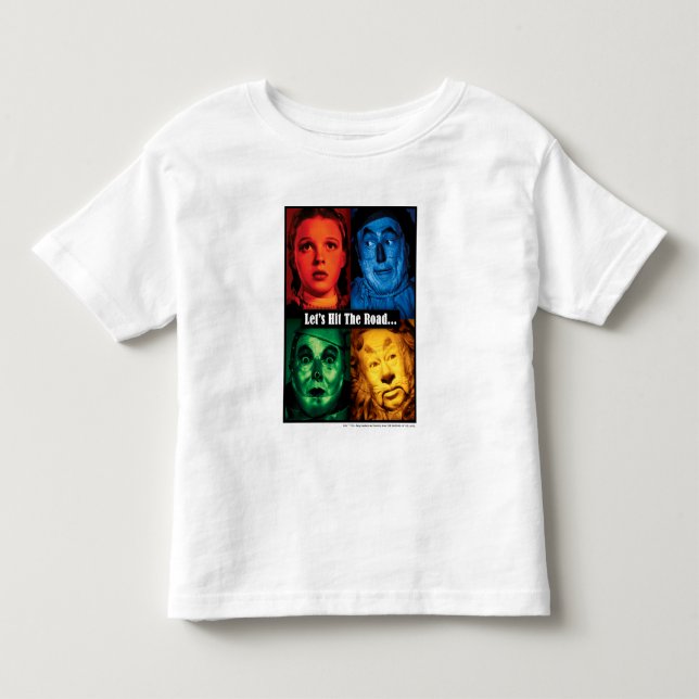 Oz™-guiden | Låt oss Slå vägen T Shirt (Framsida)