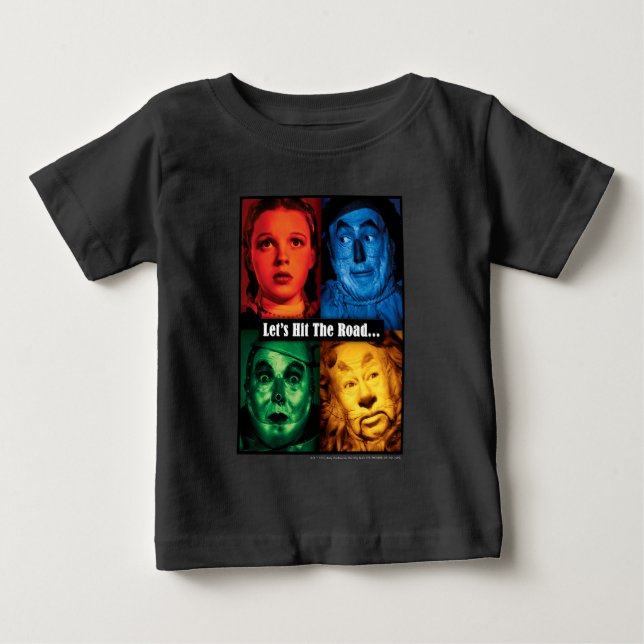 Oz™-guiden | Låt oss Slå vägen T Shirt (Framsida)