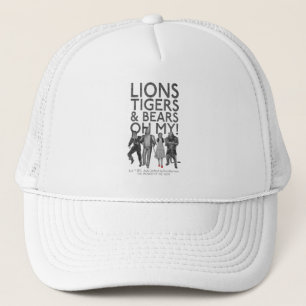 Oz™-guiden Lejon Tigers & Bears Oh My! Keps