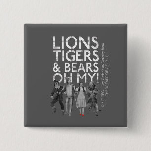 Oz™-guiden Lejon Tigers & Bears Oh My! Knapp