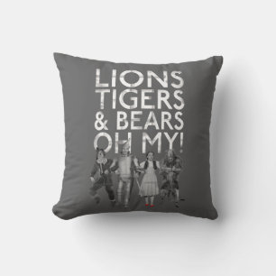 Oz™-guiden   Lejon Tigers & Bears Oh My! Kudde