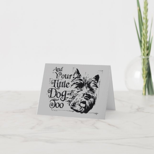 Oz™-guiden | Och din lilla Hund också Anteckningskort (Framsida)