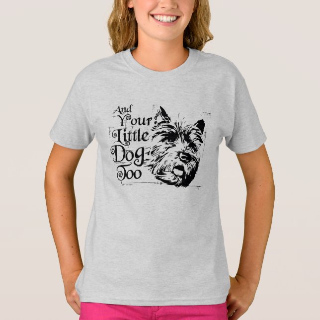 Oz™-guiden | Och din lilla Hund också T Shirt (Framsida)