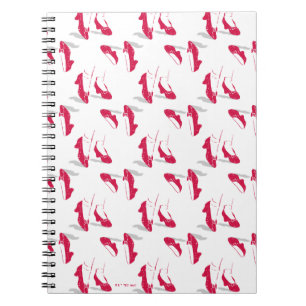 Oz™-guiden Ruby Tofflor™ Mönster Anteckningsbok