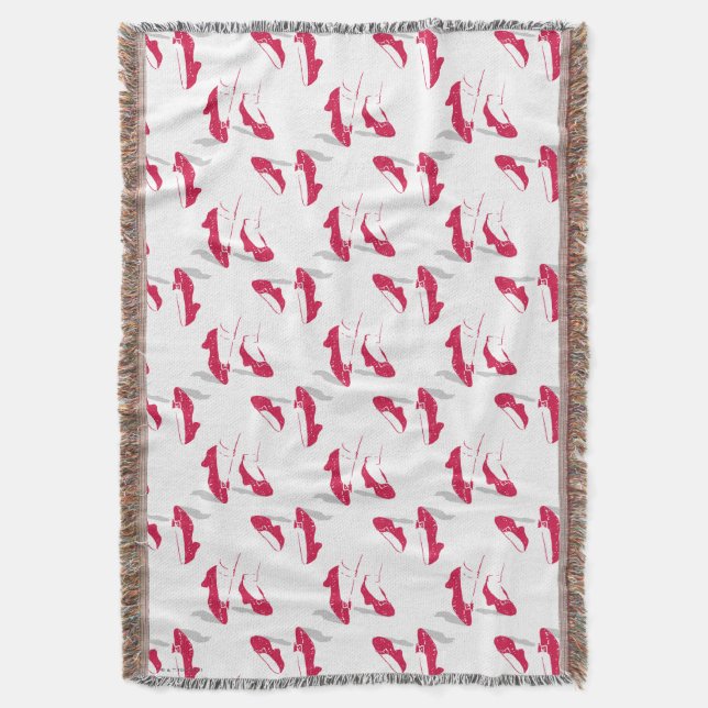 Oz™-guiden | Ruby Tofflor™ Mönster Filt (Framsidan Vertikal)