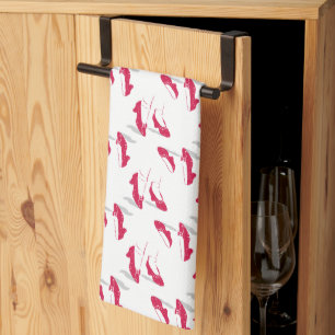 Oz™-guiden Ruby Tofflor™ Mönster Kökshandduk