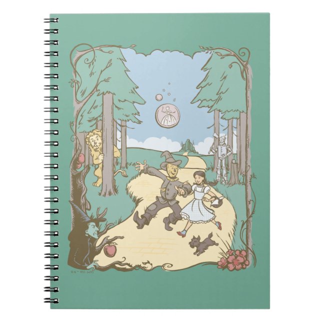 Oz™-guiden | Storybook Gult Brick Road Anteckningsbok (Framsidan)