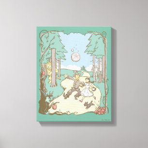 Oz™-guiden Storybook Gult Brick Road Canvastryck