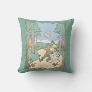 Oz™-guiden Storybook Gult Brick Road Kudde