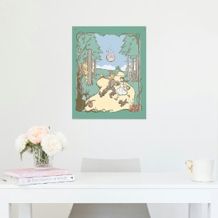 Oz™-guiden Storybook Gult Brick Road Poster