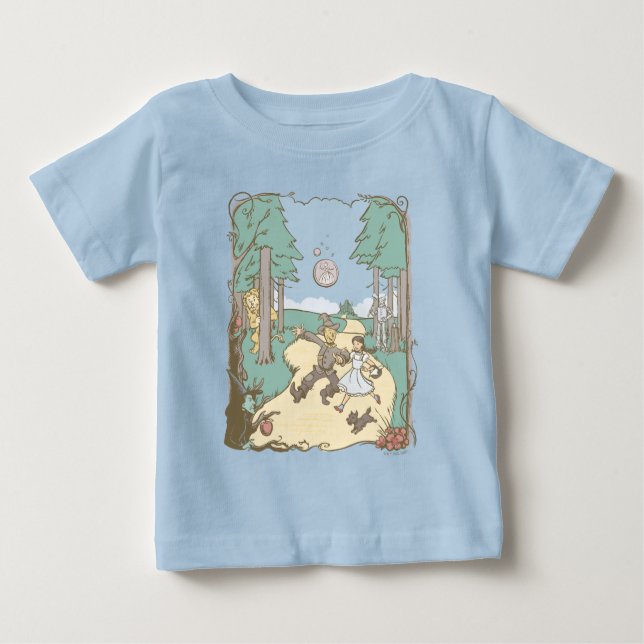 Oz™-guiden | Storybook Gult Brick Road T Shirt (Framsida)