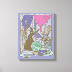 Oz™-guiden Storybook Wicked Witch™ Canvastryck