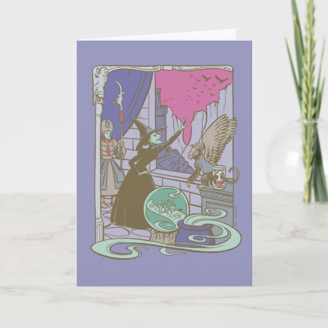 Oz™-guiden | Storybook Wicked Witch™ Kort (Framsida)