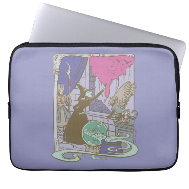 Oz™-guiden | Storybook Wicked Witch™ Laptop Fodral (Framsidan)