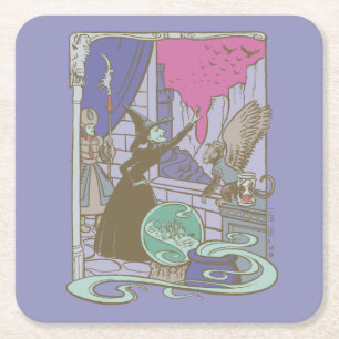 Oz™-guiden Storybook Wicked Witch™ Underlägg Papper Kvadrat