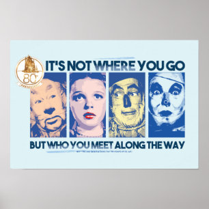 Oz™-guiden   Vem du träffar på vägen Poster