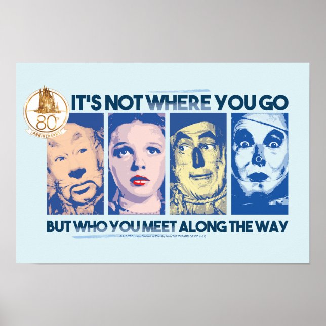 Oz™-guiden | Vem du träffar på vägen Poster (Framsidan)