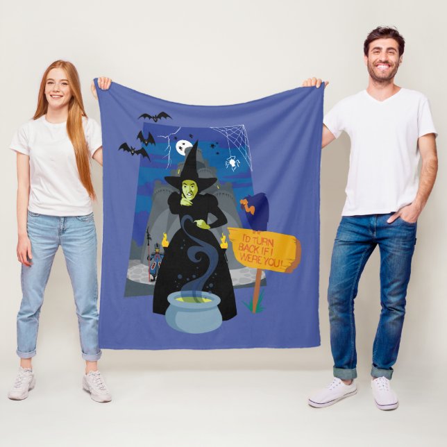 Oz™-guiden | Wicked Witch Fleecefilt (På plats)