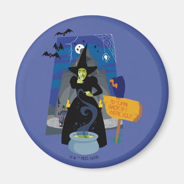 Oz™-guiden | Wicked Witch Magnet (Framsidan)