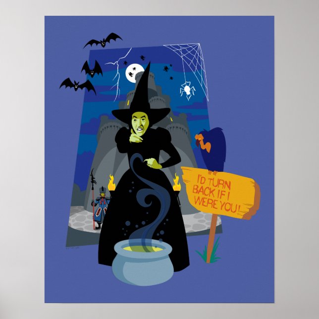Oz™-guiden | Wicked Witch Poster (Framsidan)