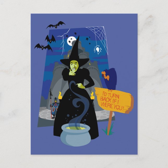 Oz™-guiden | Wicked Witch Vykort (Framsida)