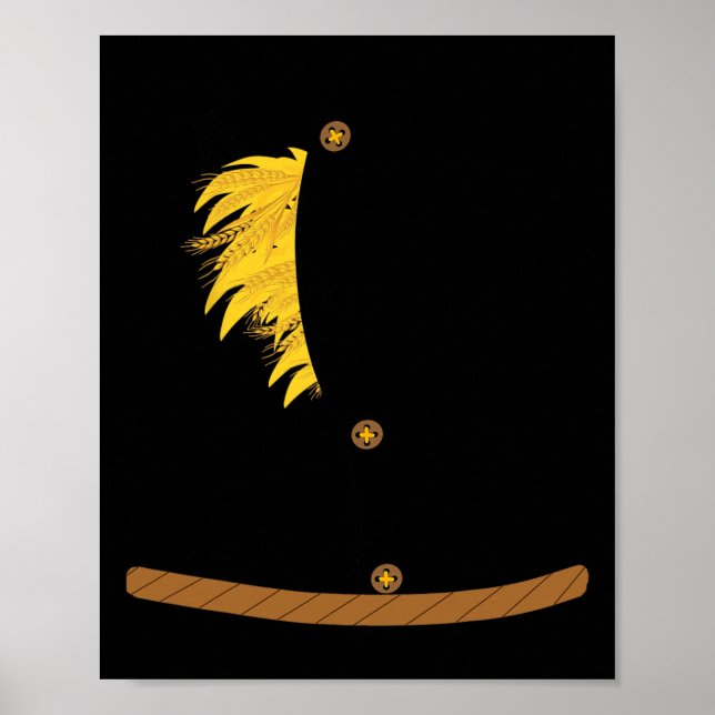 Oz Halloween Fågelskrämma Costume Art-roligt Wizar Poster (Framsidan)