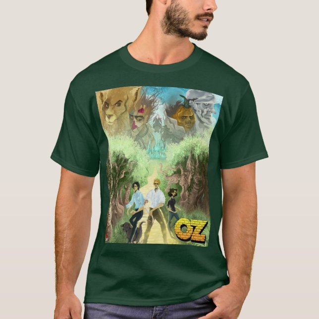 OZ klassisk design t-shirt (Framsida)