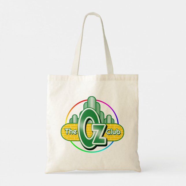 Oz Klubb Tote Bag Tygkasse (Baksida)