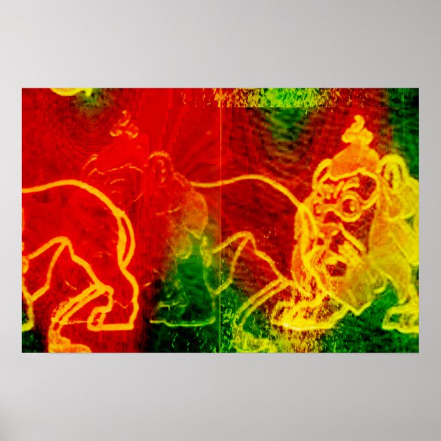 Oz Lejona Holgaart Poster underbar guide (Framsidan)