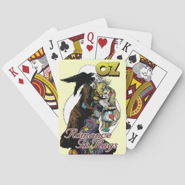 OZ Romantik i Rags-spelkort Casinokort (Baksidan)