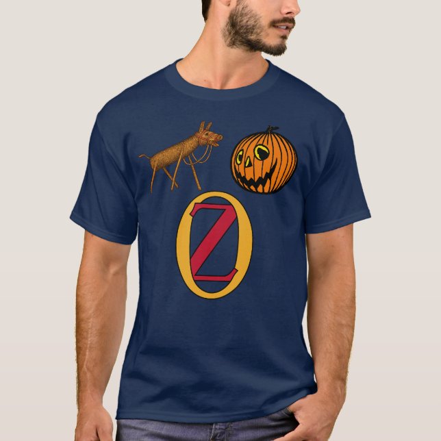 Oz Sawhorse and Pumpkinhead T-shirt (Framsida)