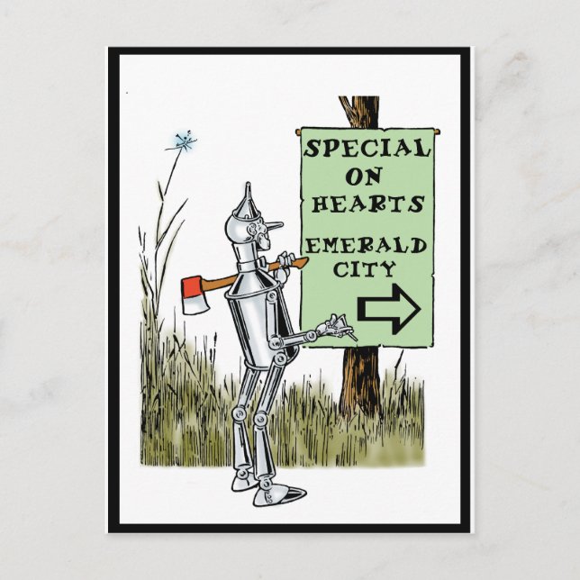 Oz - Tin Man Vykort (Framsida)