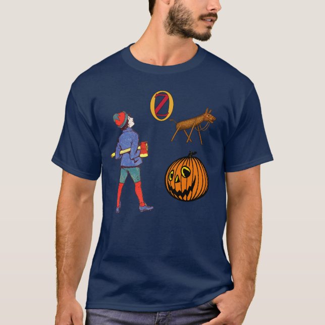 Oz Tip, Pumpkinhead och Sawhorse  T Shirt (Framsida)