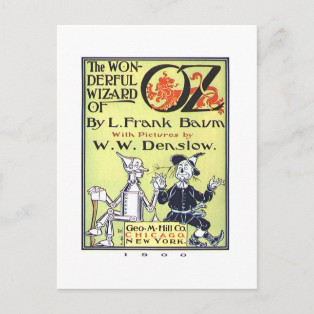 Oz underbara guide vykort (Framsida)