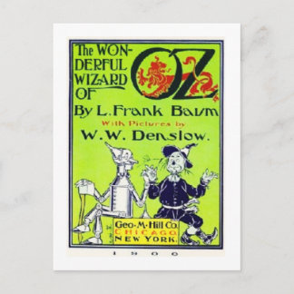 Oz underbara guide vykort