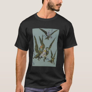 Oz Winged Flies Monkey - Dorothy Toto Tin T Shirt