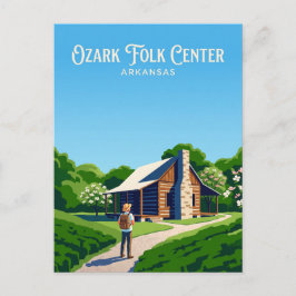 Ozark Folk Center State Park USA Vykort