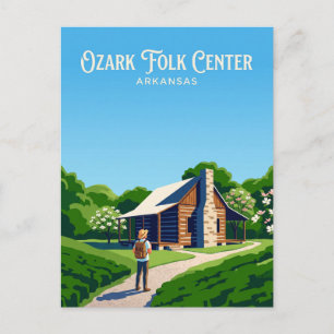 Ozark Folk Center State Park USA Vykort
