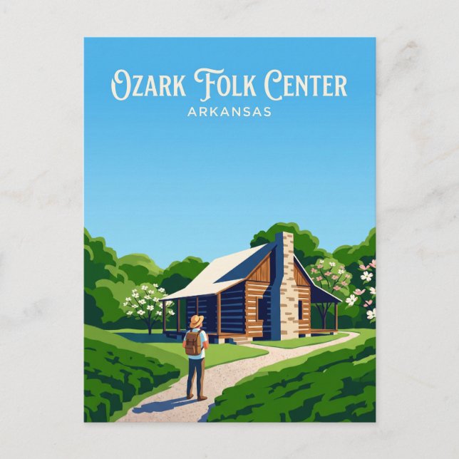 Ozark Folk Center State Park USA Vykort (Framsida)