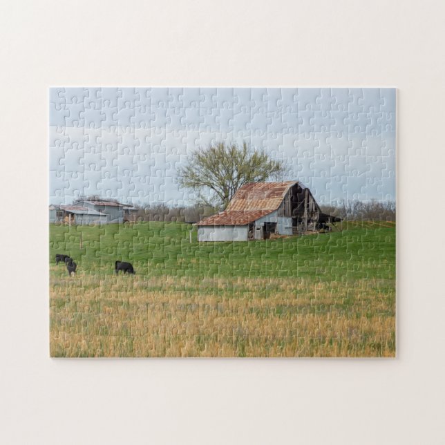 Ozark gammal gård pussel (Horisontell)