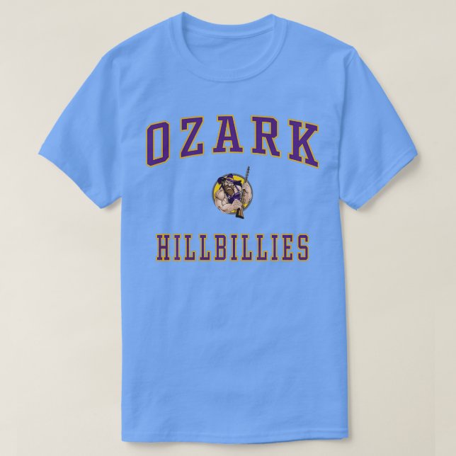 Ozark High School Hillbillies Sweatshirt T Shirt (Design framsida)