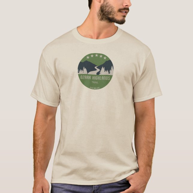 Ozark Highlands Trail T Shirt (Framsida)