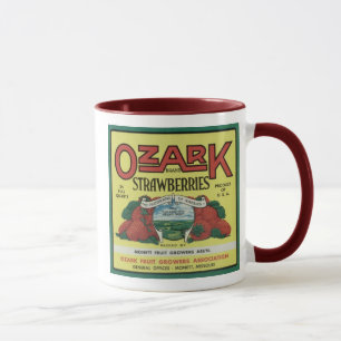 Ozark jordgubbar mugg