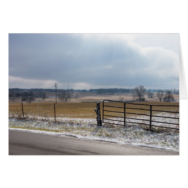 Ozark Land Backe OBS Kort (Framsidan Horizontal)