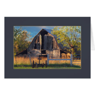 Ozark Mountain Barn Hälsningskort