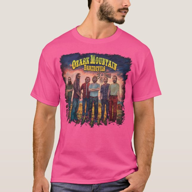 Ozark Mountain Daredevils Band 1 T Shirt (Framsida)