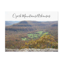 Ozark Mountains Arkansas Travel Fall Träd